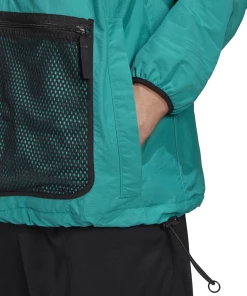 Offres 🔥 Mode- Lifestyle Homme Adidas Originals Coupe-vent Adidas Originals Pt3 Karkaj VERT ❤️