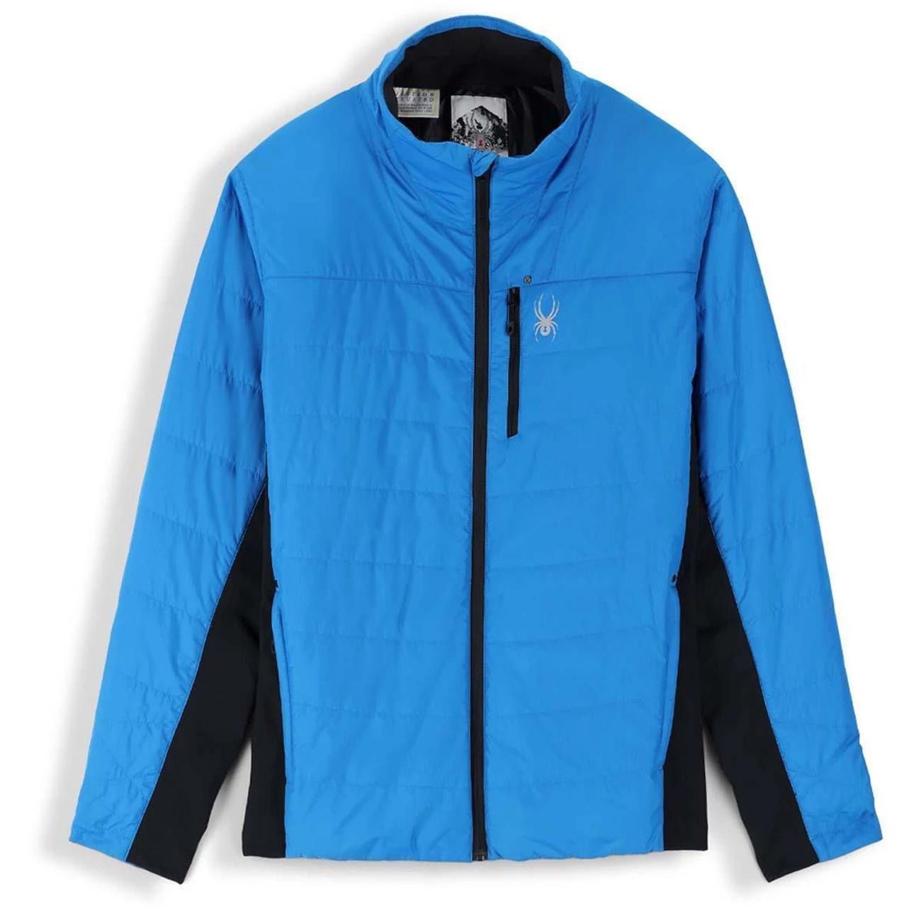 Nouveau ⭐ Ski Homme Spyder Veste Imperméable Spyder Glissade Hybrid BLEU ✨ 1 Nouveau ⭐ Ski Homme Spyder Veste Imperméable Spyder Glissade Hybrid BLEU ✨