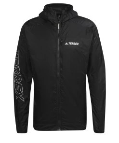 Coupon 👏 Course A Pied Homme Adidas Coupe-vent Adidas Terrex Agravic Windweave Pro Octa Insulation NOIR 🤩