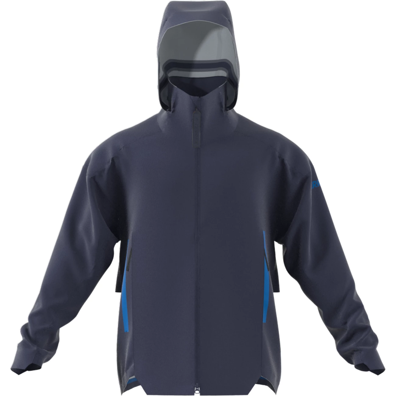 Remise 👍 Randonnee Pedestre Homme Adidas Veste Imperméable Adidas Terrex Ct Myshelter BLEU ✨ 3 Remise 👍 Randonnee Pedestre Homme Adidas Veste Imperméable Adidas Terrex Ct Myshelter BLEU ✨ – Image 3