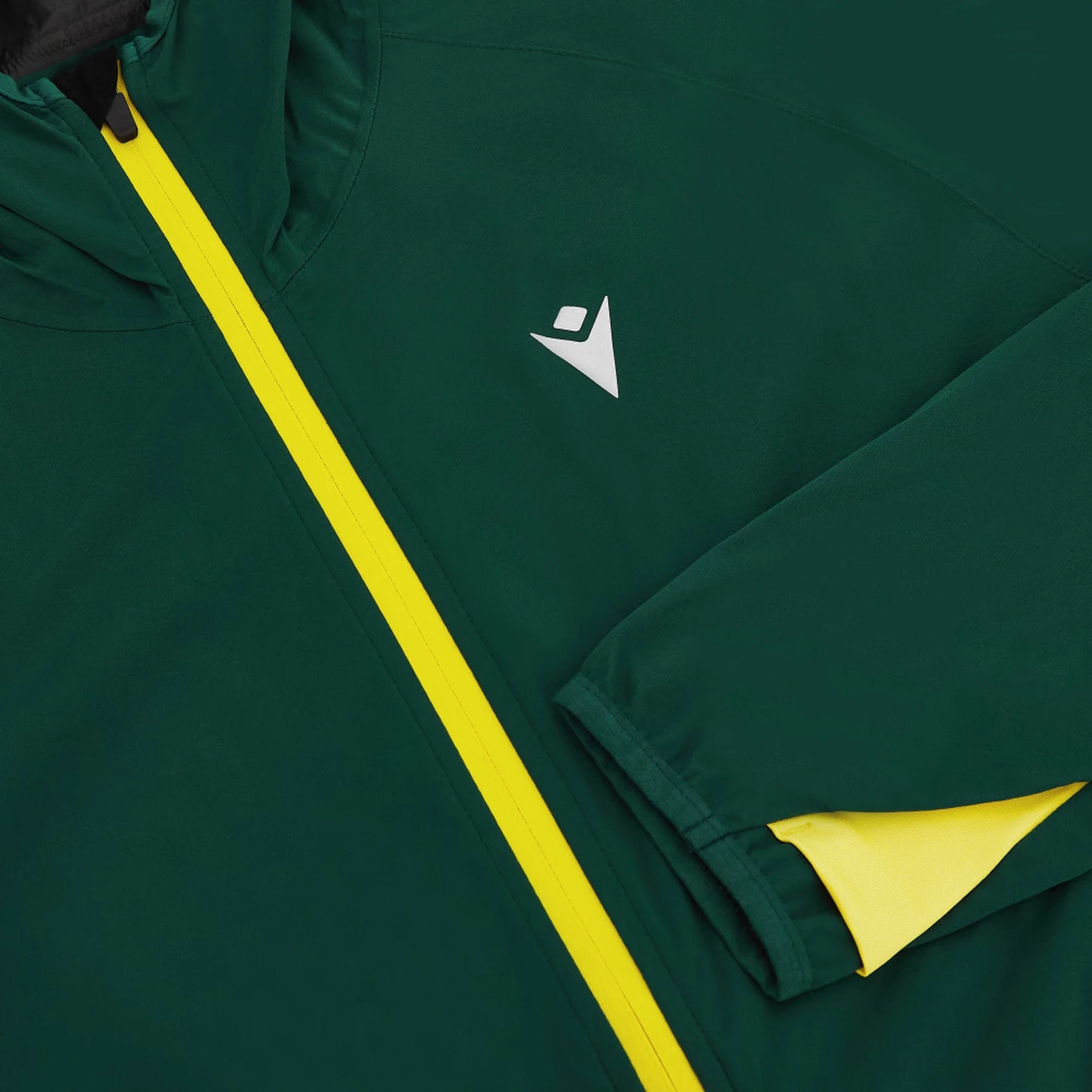 Meilleur prix 😀 Course A Pied Homme Macron Veste Imperméable Macron Fcc Caleb VERT 🎉 4 Meilleur prix 😀 Course A Pied Homme Macron Veste Imperméable Macron Fcc Caleb VERT 🎉 – Image 4