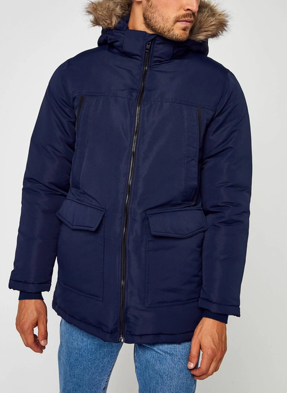 Bon marché 🔥 VESTE Multisport Homme JACK & JONES JJECRAFT PARKA SN ✨ 5 Bon marché 🔥 VESTE Multisport Homme JACK & JONES JJECRAFT PARKA SN ✨ – Image 5