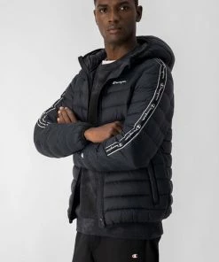 Bon marché 🛒 VESTE CHAMPION HOODED JACKET TAPE 🎉