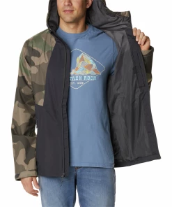 Offres 🥰 Randonnee Pedestre Homme Columbia Veste Imperméable Columbia Inner Limits Ii GRIS 🔔