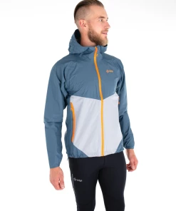 Remise 🎉 Running Homme Kilpi Veste Imperméable Homme Kilpi Hurricane-m BLEU 🤩
