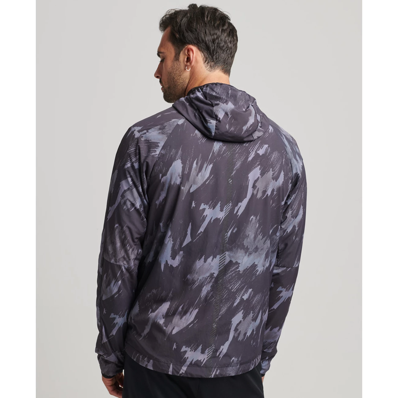 De gros 👏 Mode- Lifestyle Homme Superdry Veste Imperméable Superdry Run GRIS 🔔 1 De gros 👏 Mode- Lifestyle Homme Superdry Veste Imperméable Superdry Run GRIS 🔔