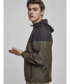 Remise 🛒 Mode- Lifestyle Homme Urban Classics Coupe Vent Urban Classic 2-tone NOIR ⌛ -THE NORTH FACE Shop 263f2b5fa4804e4d9ac393847ff18093