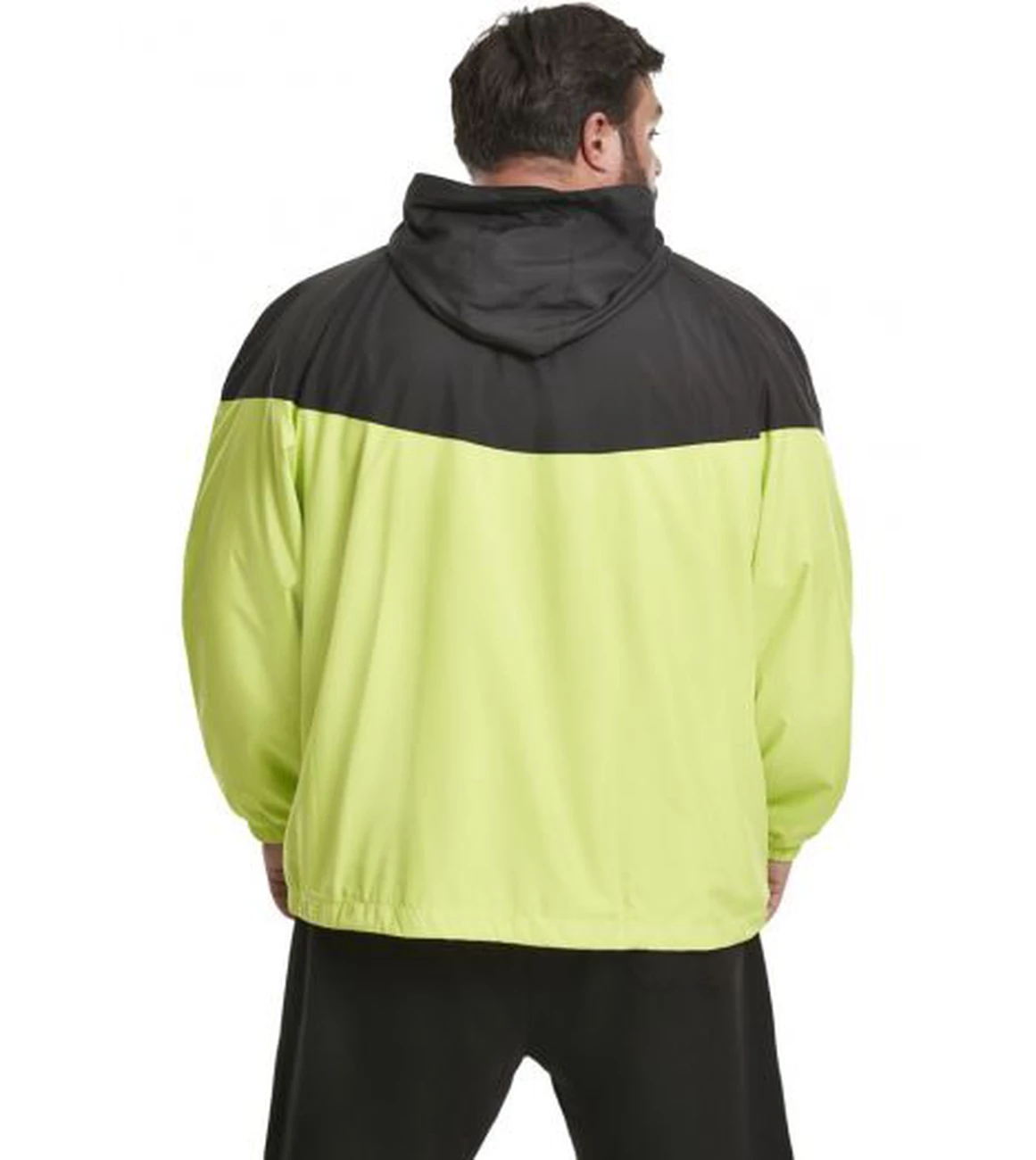 Offres 🔥 Mode- Lifestyle Homme Urban Classics Coupe Vent Urban Classic 2-tone NOIR 😍 5 Offres 🔥 Mode- Lifestyle Homme Urban Classics Coupe Vent Urban Classic 2-tone NOIR 😍 – Image 5