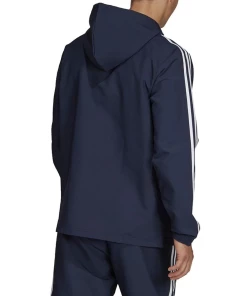 Bon marché 🌟 Mode- Lifestyle Homme Adidas Coupe Vent Homme Adidas E 3s Wb Wvn BLEU 🥰