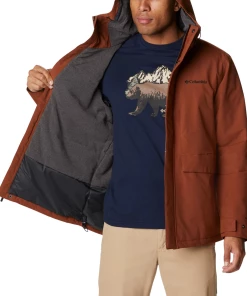 Nouveau 👏 Randonnee Pedestre Homme Columbia Veste Imperméable Columbia Firwood MARRON ✨ -THE NORTH FACE Shop 36f393d659bb46ef84c6357216e433e7