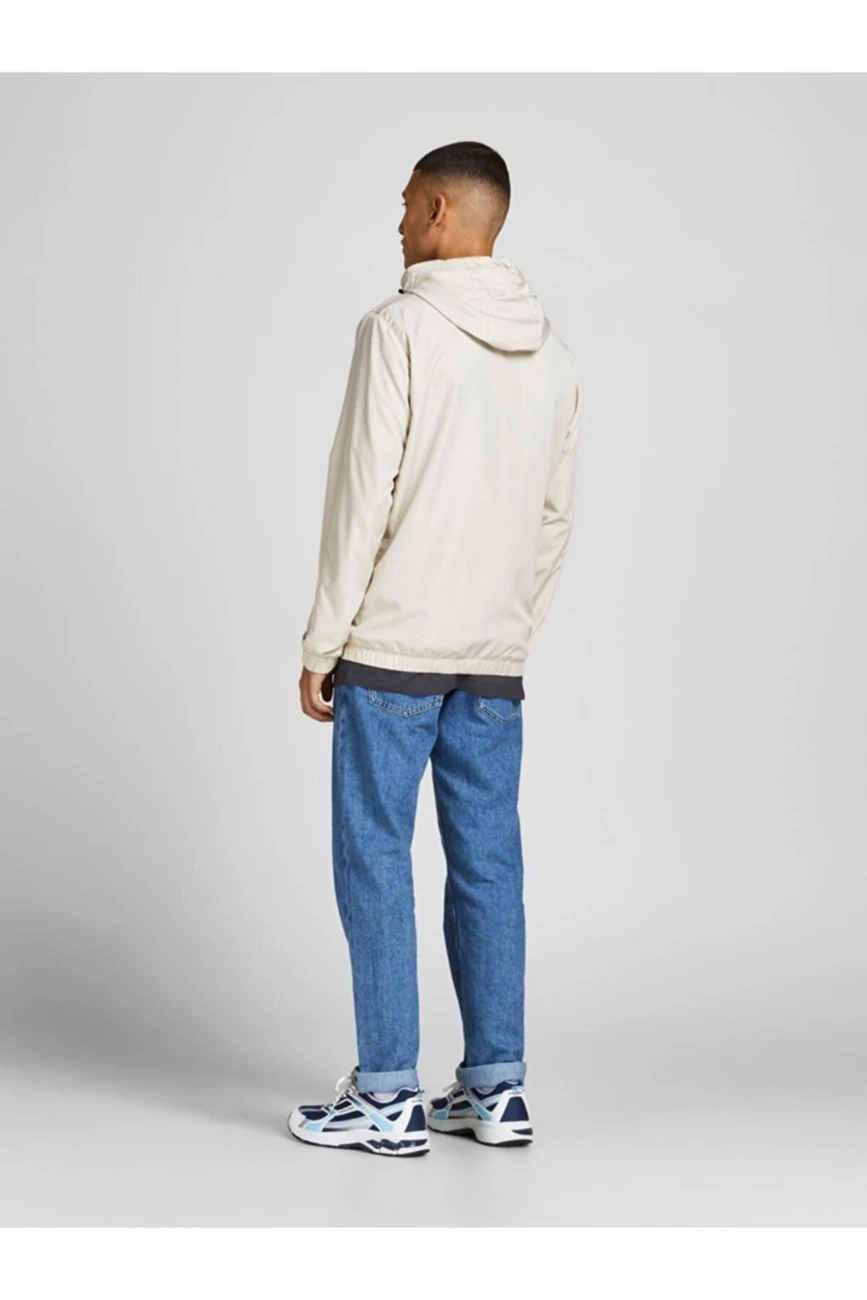 Le moins cher 🧨 Loisirs Homme Jack And Jones Blouson Léger À Capuche - Jack & Jones - Homme BEIGE 😍 5 Le moins cher 🧨 Loisirs Homme Jack And Jones Blouson Léger À Capuche - Jack & Jones - Homme BEIGE 😍 – Image 5