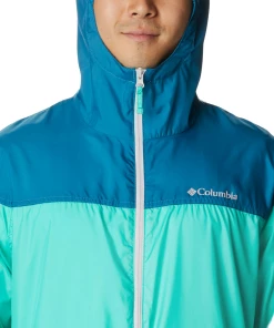 Vente flash ✔️ Randonnee Pedestre Homme Columbia Veste Coupe Vent Columbia Flash Challenger Novelty BLEU 👍 -THE NORTH FACE Shop 41df100cad09451e987a219b81d827b9