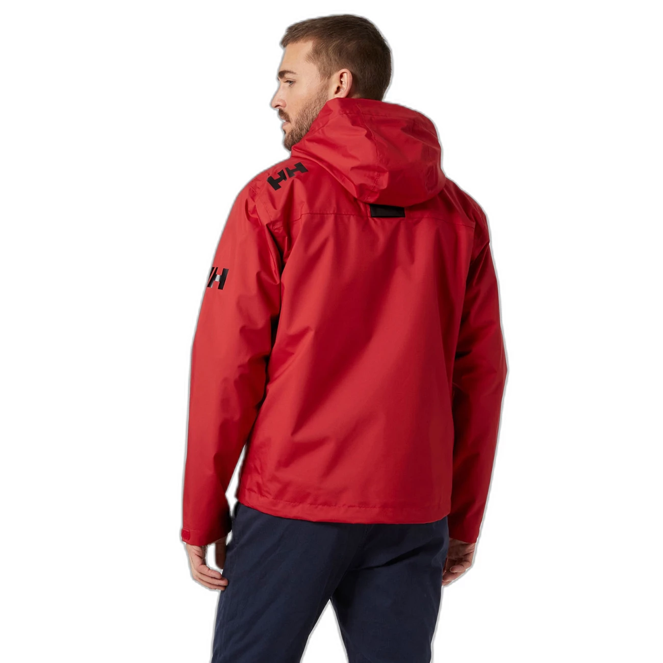 De gros 🤩 Mode- Lifestyle Homme Helly Hansen Veste Imperméable Col Rond À Capuche Helly Hansen ROUGE 😀 3 De gros 🤩 Mode- Lifestyle Homme Helly Hansen Veste Imperméable Col Rond À Capuche Helly Hansen ROUGE 😀 – Image 3