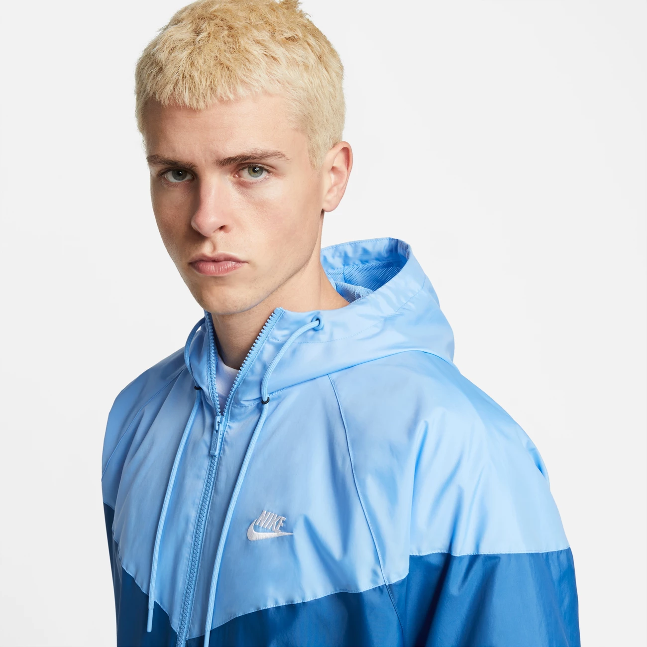 Promo 👏 Mode- Lifestyle Homme Nike Veste De Survêtement Nike Sportswear Heritage Essentials Windrunner BLEU 🥰 6 Promo 👏 Mode- Lifestyle Homme Nike Veste De Survêtement Nike Sportswear Heritage Essentials Windrunner BLEU 🥰 – Image 6