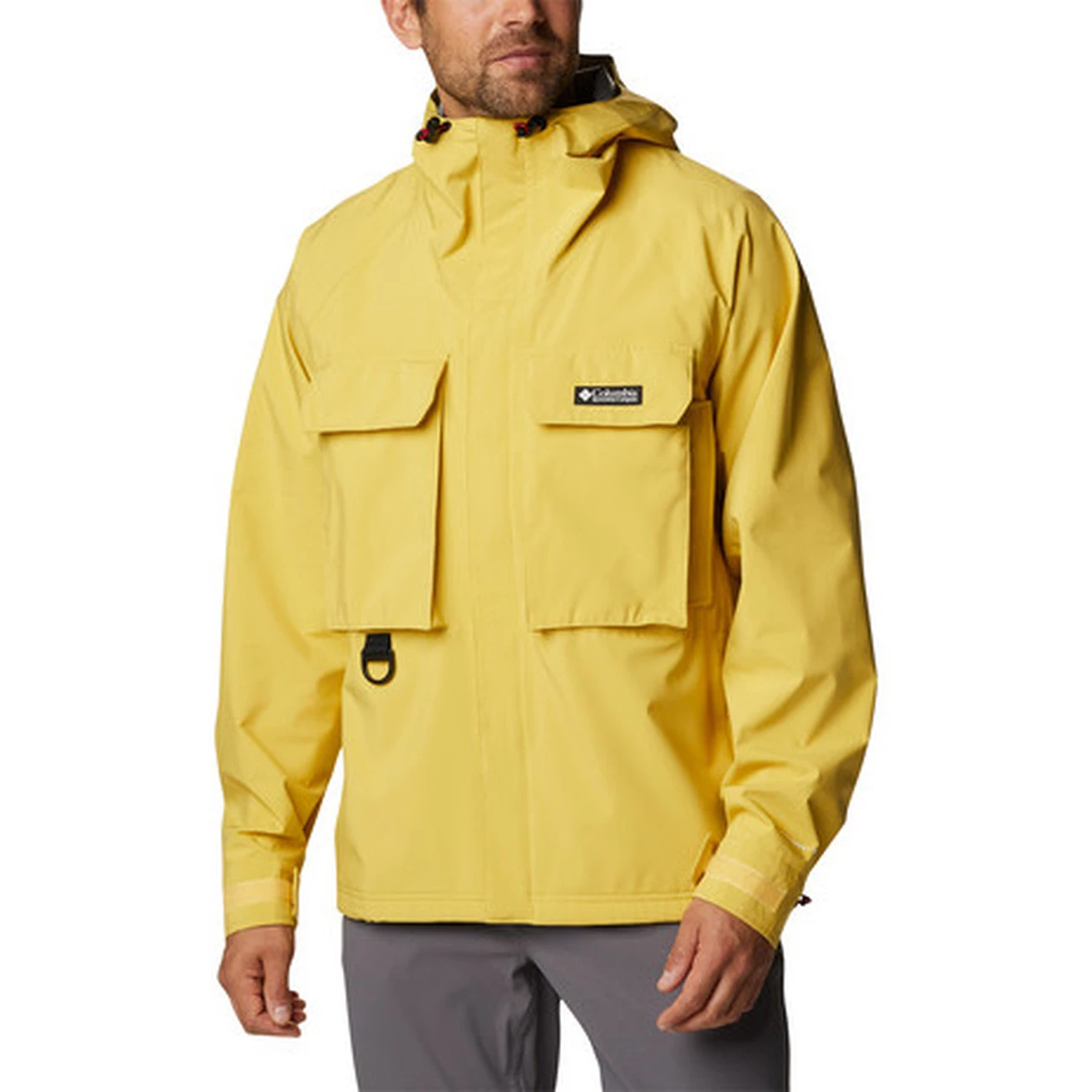 Promo ✨ Randonnee Pedestre Homme Columbia Veste Columbia Field Creek™ Fraser™ Shell JAUNE 🔥 2 Promo ✨ Randonnee Pedestre Homme Columbia Veste Columbia Field Creek™ Fraser™ Shell JAUNE 🔥 – Image 2