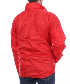 Sortie 🛒 Mode- Lifestyle Homme Hungaria Coupe-vent 1/4 Zip Rouge Homme Hungaria Training Premium 15 ROUGE 💯