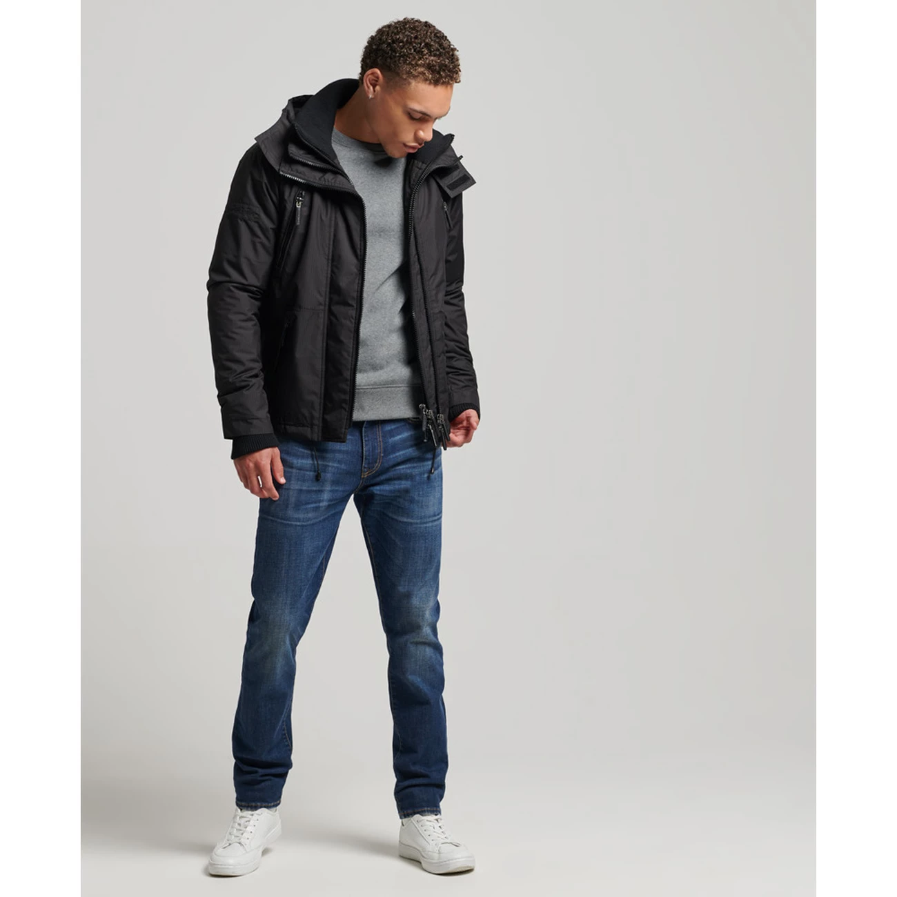 Promo 🔔 Mode- Lifestyle Homme Superdry Veste Imperméable Superdry Wind Yachter NOIR 🤩 5 Promo 🔔 Mode- Lifestyle Homme Superdry Veste Imperméable Superdry Wind Yachter NOIR 🤩 – Image 5
