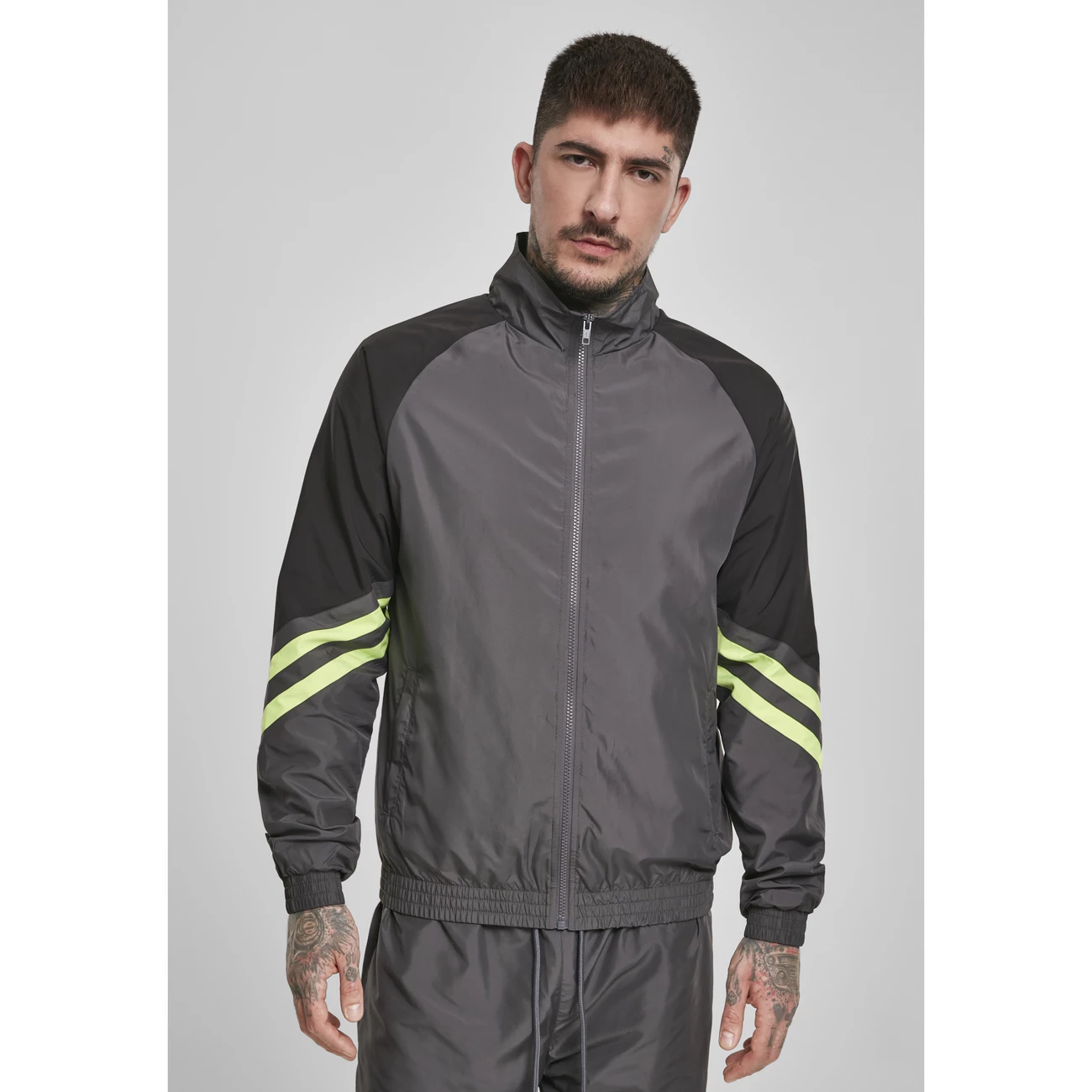 Coupon 🤩 Multisport Homme Urban Classics Veste Urban Classic Block NOIR 🎉 1 Coupon 🤩 Multisport Homme Urban Classics Veste Urban Classic Block NOIR 🎉