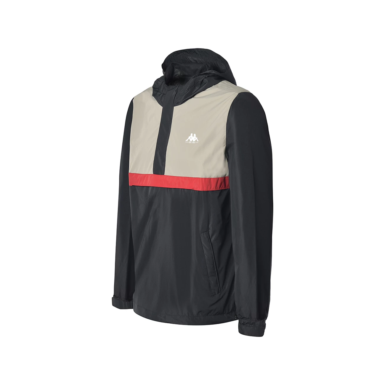 Remise ⭐ Multisport Homme Kappa Manteau Icilio Authentic - Noir - Homme NOIR ⭐ 4 Remise ⭐ Multisport Homme Kappa Manteau Icilio Authentic - Noir - Homme NOIR ⭐ – Image 4