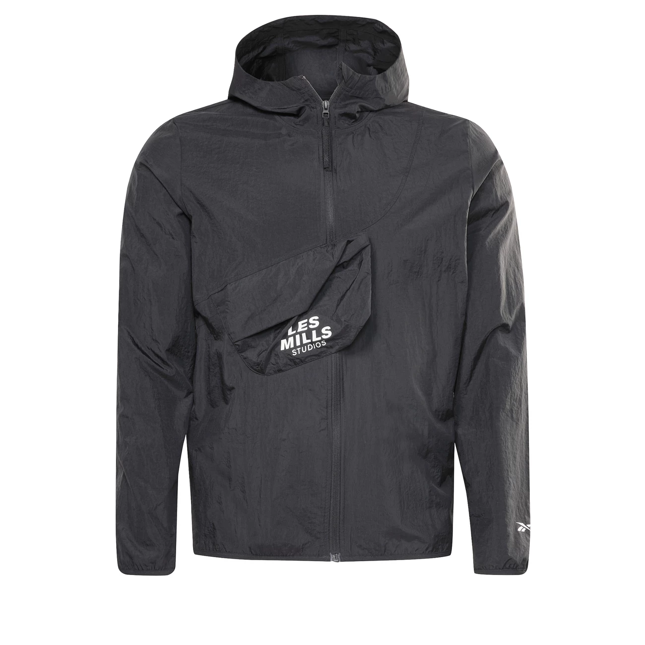 Promo 🔔 Mode- Lifestyle Homme Reebok Veste Reebok Les Mills Packable NOIR ✨ 2 Promo 🔔 Mode- Lifestyle Homme Reebok Veste Reebok Les Mills Packable NOIR ✨ – Image 2