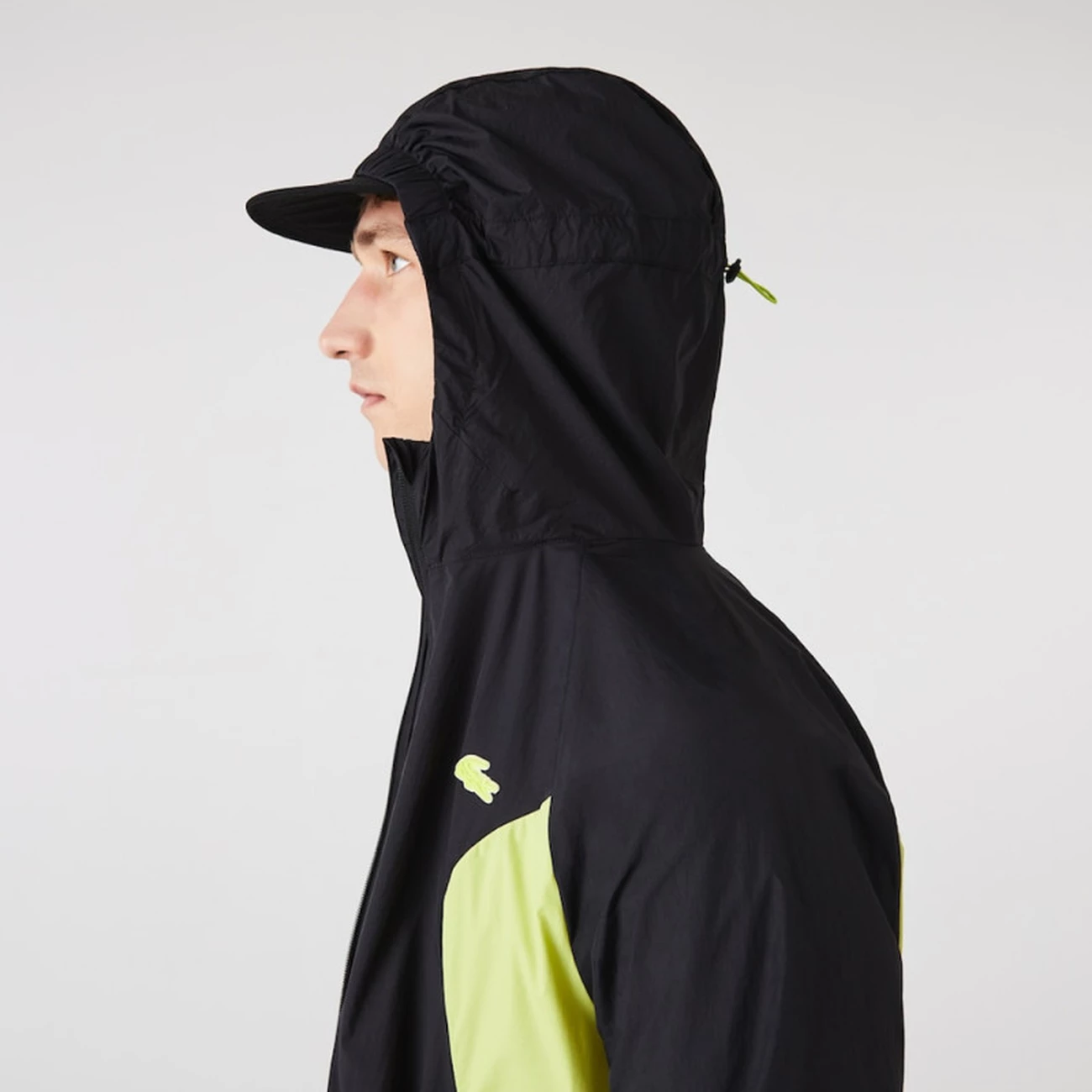 Nouveau 🌟 Mode Homme Lacoste Coupe-vent Homme Lacoste Sport Avec Fonction Compressible JAUNE ✨ 1 Nouveau 🌟 Mode Homme Lacoste Coupe-vent Homme Lacoste Sport Avec Fonction Compressible JAUNE ✨