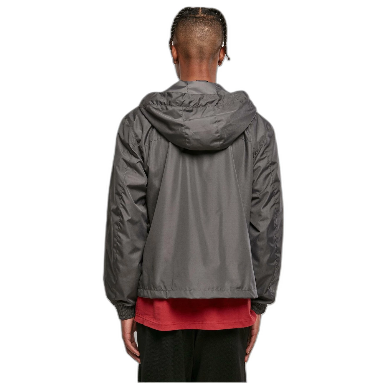 Promo 🔥 Mode- Lifestyle Homme Urban Classics Veste Imperméable D'été Courte Urban Classics Gt NOIR ⌛ 2 Promo 🔥 Mode- Lifestyle Homme Urban Classics Veste Imperméable D'été Courte Urban Classics Gt NOIR ⌛ – Image 2