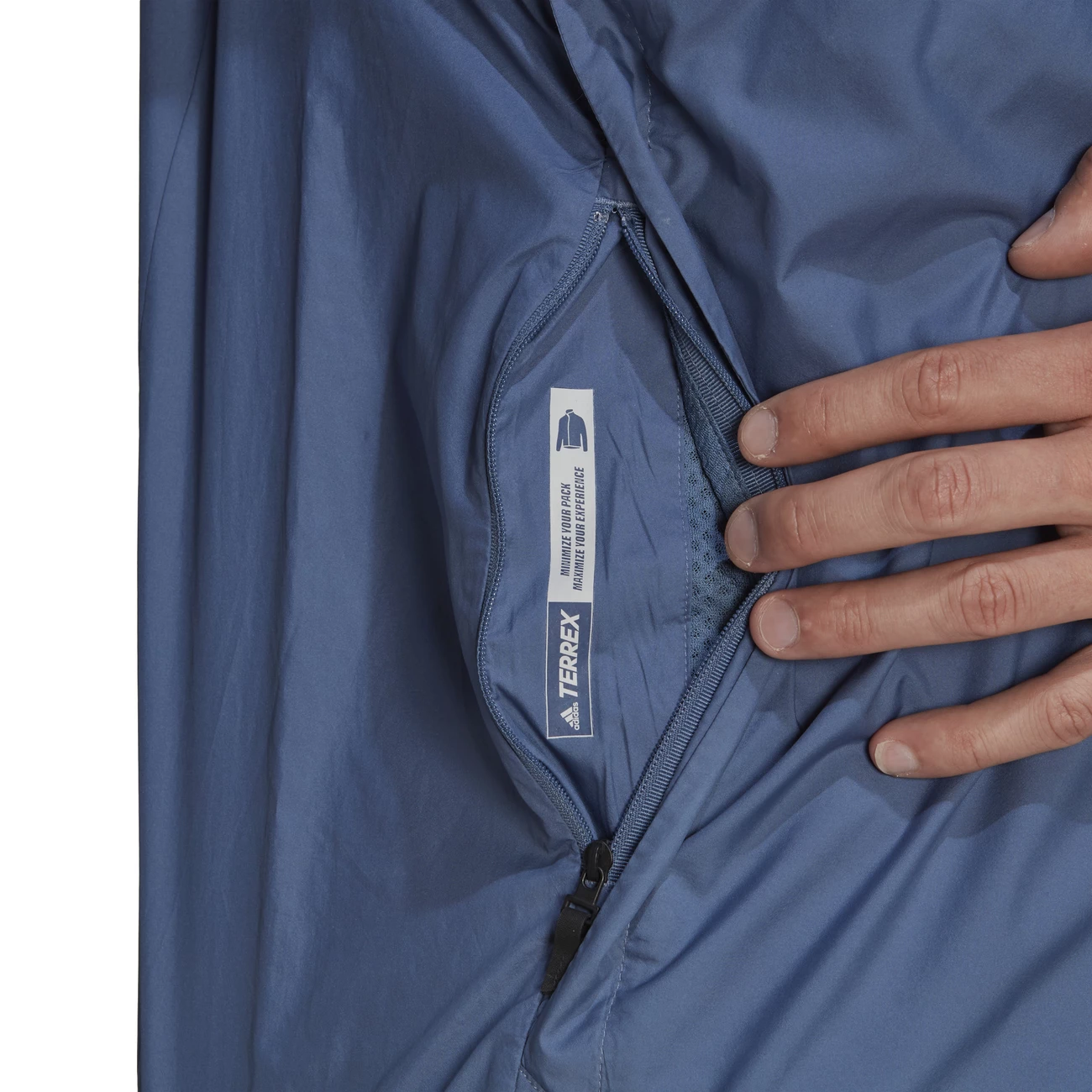 Promo 🔥 Course A Pied Homme Adidas Veste Imperméable Adidas Terrex Multi BLEU 😀 5 Promo 🔥 Course A Pied Homme Adidas Veste Imperméable Adidas Terrex Multi BLEU 😀 – Image 5