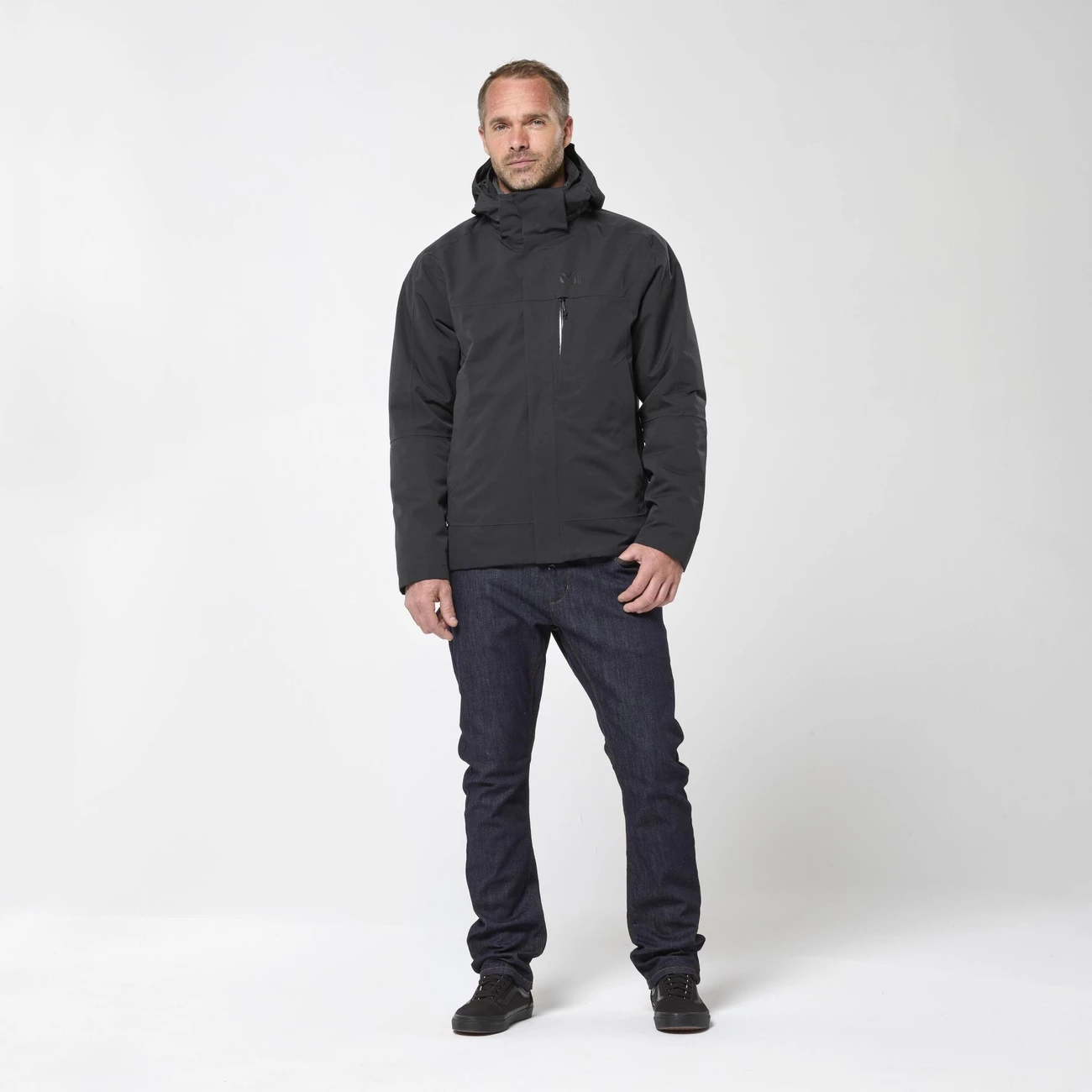 Sortie ❤️ Randonnée Homme Millet Pobeda Ii 3 In 1 Jkt M NOIR ✔️ 2 Sortie ❤️ Randonnée Homme Millet Pobeda Ii 3 In 1 Jkt M NOIR ✔️ – Image 2
