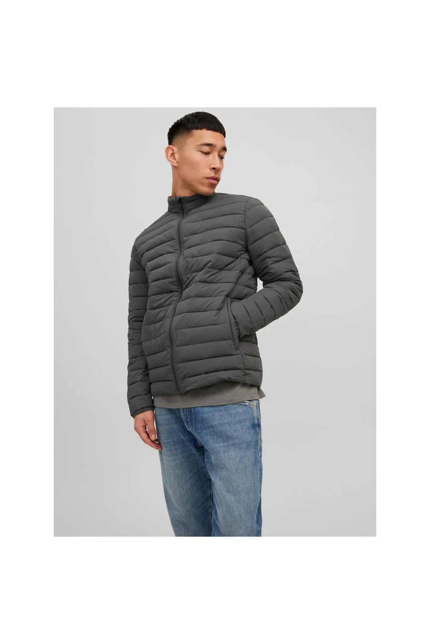 Sortie 🧨 Loisirs Homme Jack And Jones Doudoune Polyester Recyclé Collar - Jack & Jones - Homme GRIS ⭐ 2 Sortie 🧨 Loisirs Homme Jack And Jones Doudoune Polyester Recyclé Collar - Jack & Jones - Homme GRIS ⭐ – Image 2