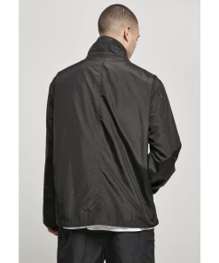 Le moins cher 🛒 Mode- Lifestyle Homme Urban Classics Coupe-vent Urban Classics Double Pocket Nylon Crepe NOIR ❤️