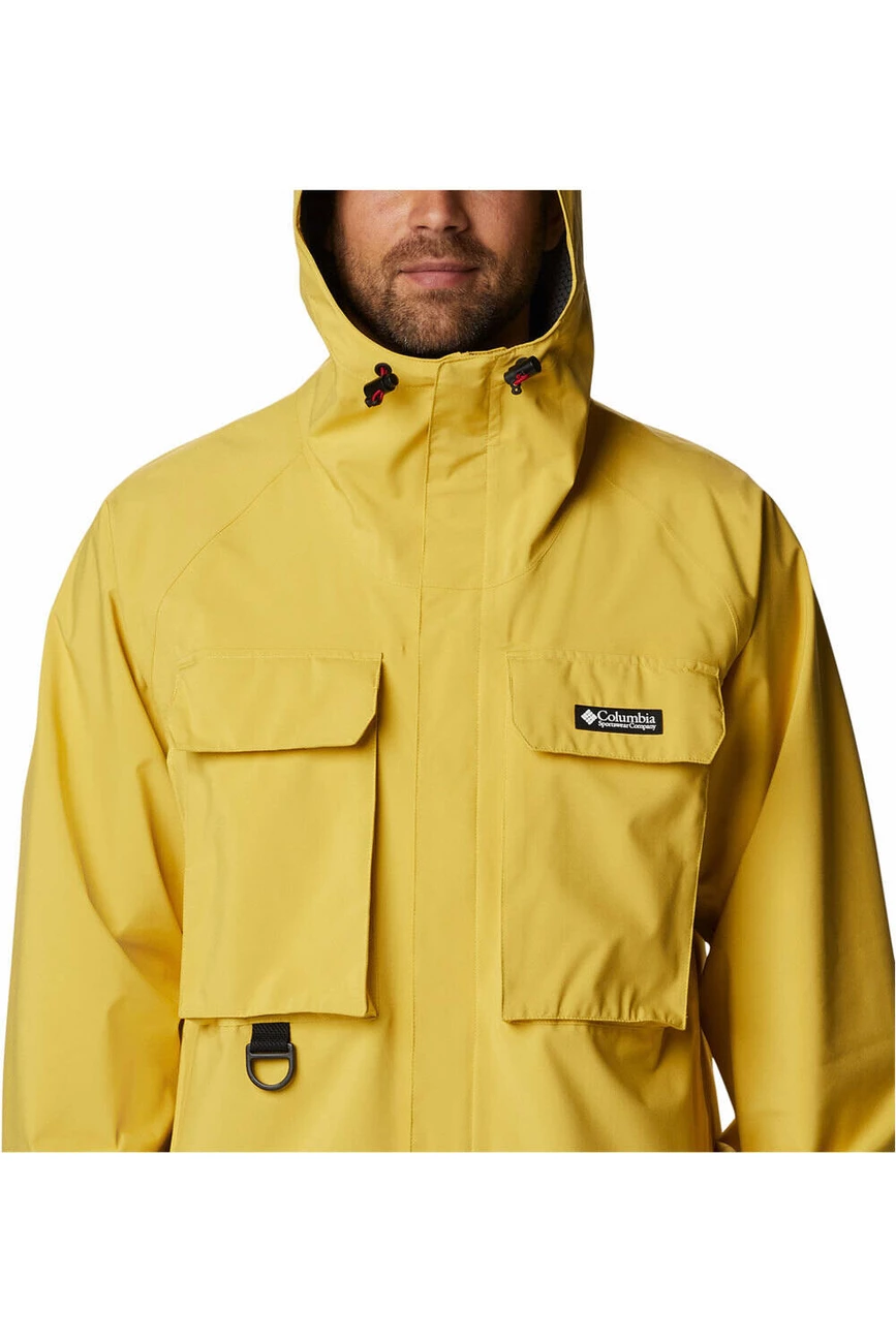 Promo ✨ Randonnee Pedestre Homme Columbia Veste Columbia Field Creek™ Fraser™ Shell JAUNE 🔥 3 Promo ✨ Randonnee Pedestre Homme Columbia Veste Columbia Field Creek™ Fraser™ Shell JAUNE 🔥 – Image 3