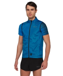 Grosses soldes ✔️ Course A Pied Homme Macron Coupe-vent Macron Sbj Chinook Mitch BLEU 🥰