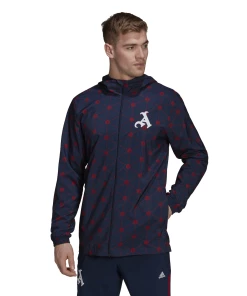 Bon marché 🎁 Football Homme Adidas Veste Imperméable Arsenal 2021/22 BLEU ❤️ -THE NORTH FACE Shop 7e9d3e89c3384a829e4491ffde009d48