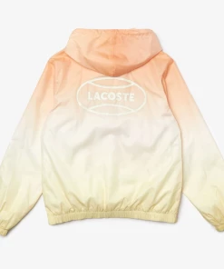 Coupon ✨ Mode Homme Lacoste Coupe-vent À Enfiler Unisexe Lacoste L!ve 🌞 Summer Pack Léger Orange ORANGE 🥰