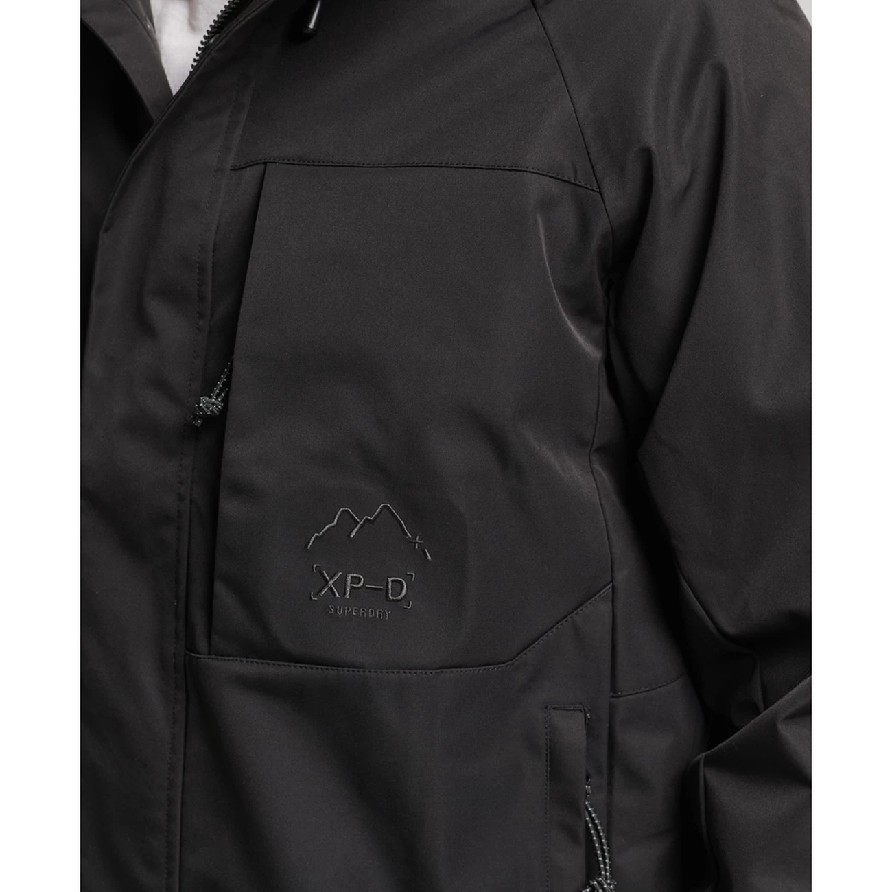 Promo ❤️ Mode- Lifestyle Homme Superdry Veste Imperméable Superdry Xpd NOIR 😀 4 Promo ❤️ Mode- Lifestyle Homme Superdry Veste Imperméable Superdry Xpd NOIR 😀 – Image 4