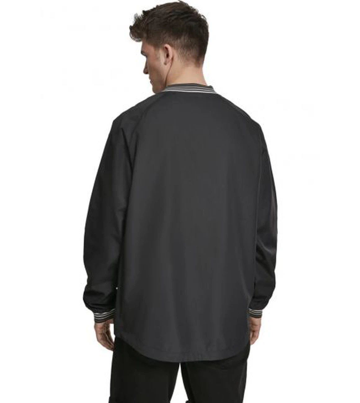 Coupon 🛒 Mode- Lifestyle Homme Urban Classics Parka Urban Classic Warm Up Pull Over NOIR 😍 4 Coupon 🛒 Mode- Lifestyle Homme Urban Classics Parka Urban Classic Warm Up Pull Over NOIR 😍 – Image 4