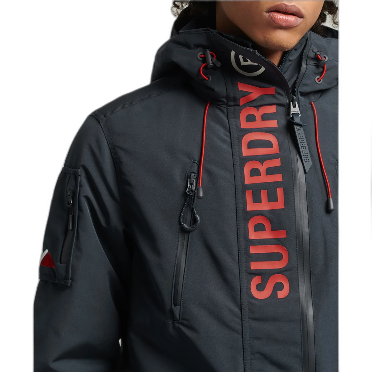Offres 😀 Mode- Lifestyle Homme Superdry Veste Imperméable Superdry Ultimate Sd BLEU ✨ 2 Offres 😀 Mode- Lifestyle Homme Superdry Veste Imperméable Superdry Ultimate Sd BLEU ✨ – Image 2
