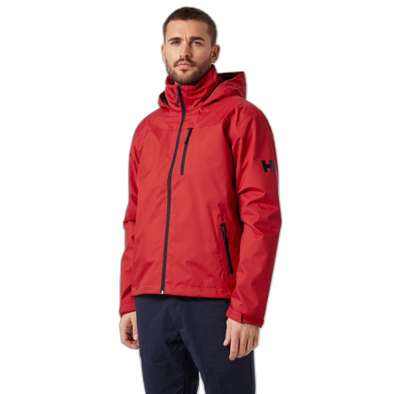 De gros 🤩 Mode- Lifestyle Homme Helly Hansen Veste Imperméable Col Rond À Capuche Helly Hansen ROUGE 😀 2 De gros 🤩 Mode- Lifestyle Homme Helly Hansen Veste Imperméable Col Rond À Capuche Helly Hansen ROUGE 😀 – Image 2