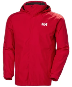 Bon marché ✨ Mode- Lifestyle Homme Helly Hansen Veste Imperméable Helly Hansen Dubliner ROUGE 🎁
