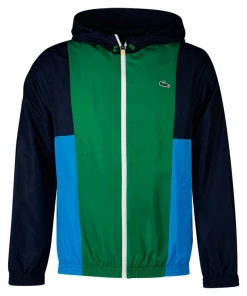 Tout neuf 🔔 Mode Homme Lacoste Veste Zippée Légère Lacoste Sport Ergonomique Color-block BLEU 🥰