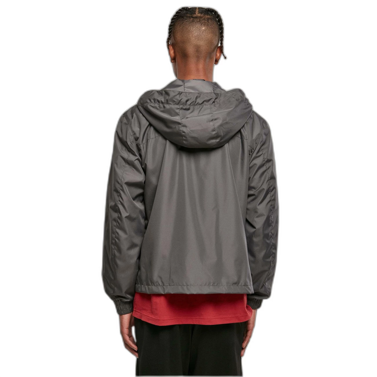 Grosses soldes 😀 Mode- Lifestyle Homme Urban Classics Veste Imperméable D'été Courte Urban Classics NOIR ✨ 1 Grosses soldes 😀 Mode- Lifestyle Homme Urban Classics Veste Imperméable D'été Courte Urban Classics NOIR ✨