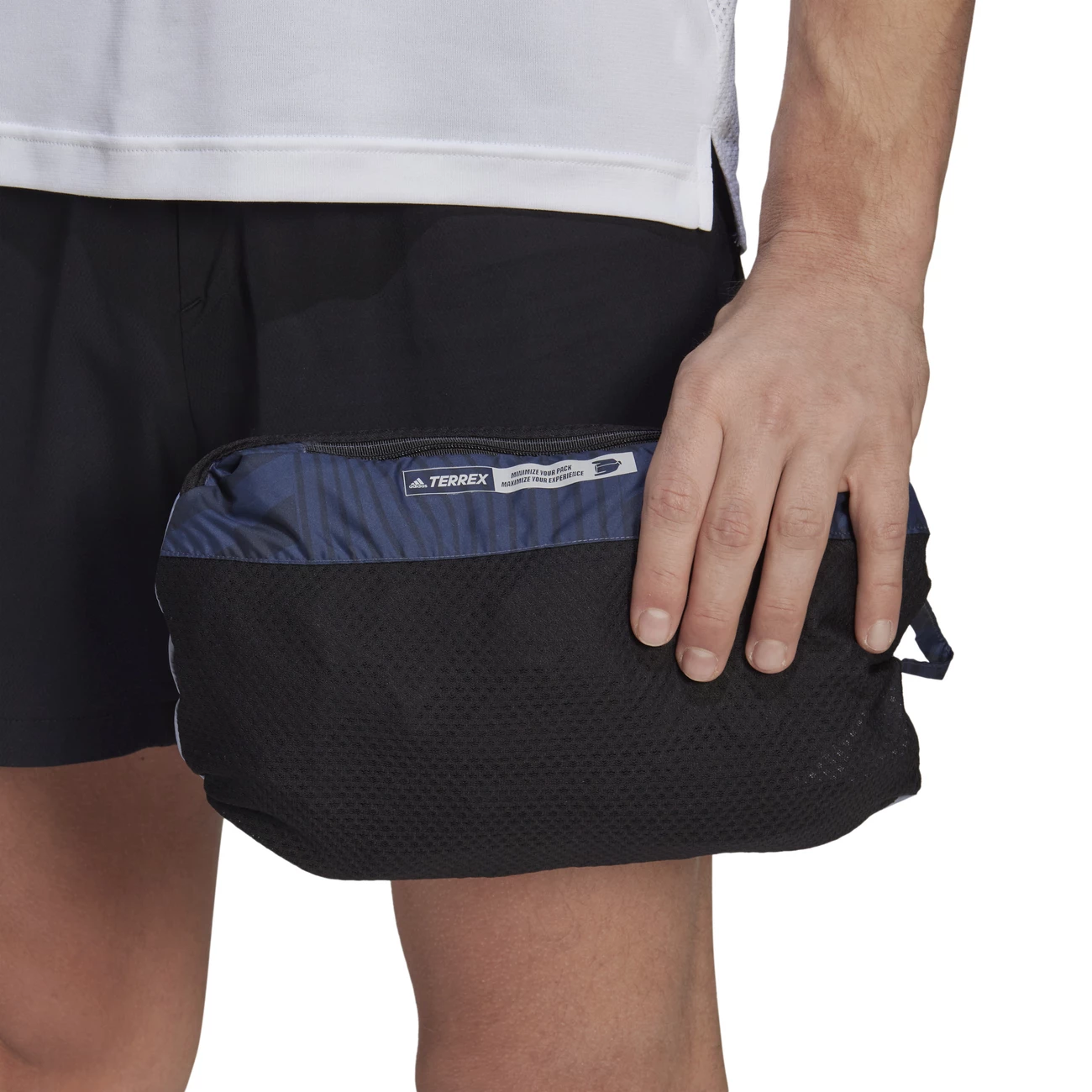 Budget 😀 Course A Pied Homme Adidas Veste Imperméable Adidas Terrex Trail BLEU ⌛ 2 Budget 😀 Course A Pied Homme Adidas Veste Imperméable Adidas Terrex Trail BLEU ⌛ – Image 2