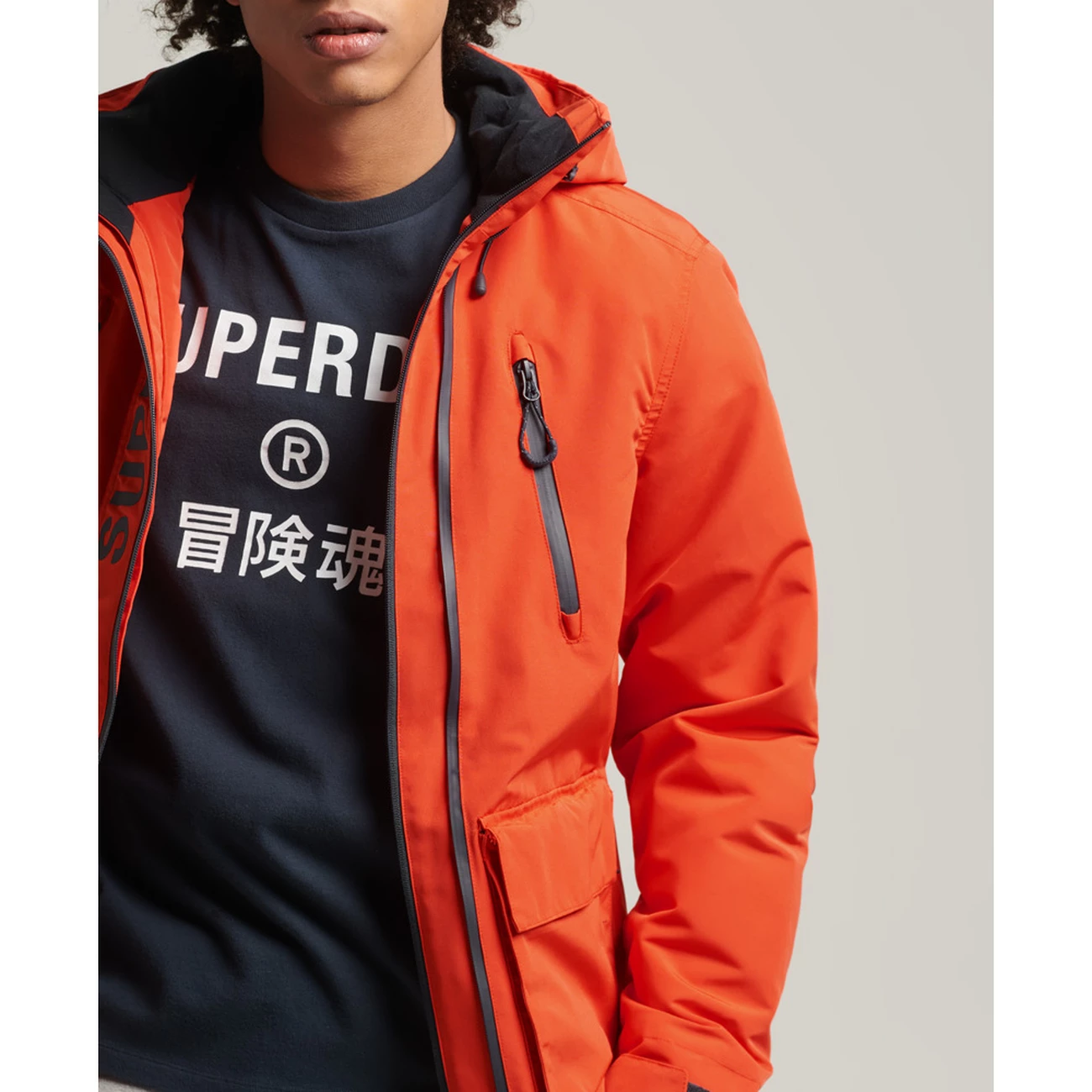 Grosses soldes 🎉 Mode- Lifestyle Homme Superdry Veste Imperméable Superdry Ultimate Windcheater ORANGE 😀 3 Grosses soldes 🎉 Mode- Lifestyle Homme Superdry Veste Imperméable Superdry Ultimate Windcheater ORANGE 😀 – Image 3