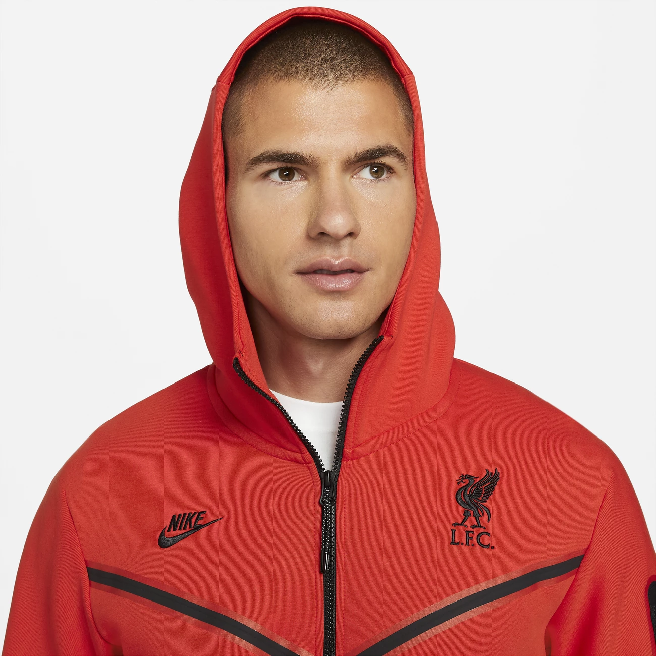 Promo 🎁 Football Homme Nike Veste Liverpool Fc Fleece ROUGE ❤️ 5 Promo 🎁 Football Homme Nike Veste Liverpool Fc Fleece ROUGE ❤️ – Image 5