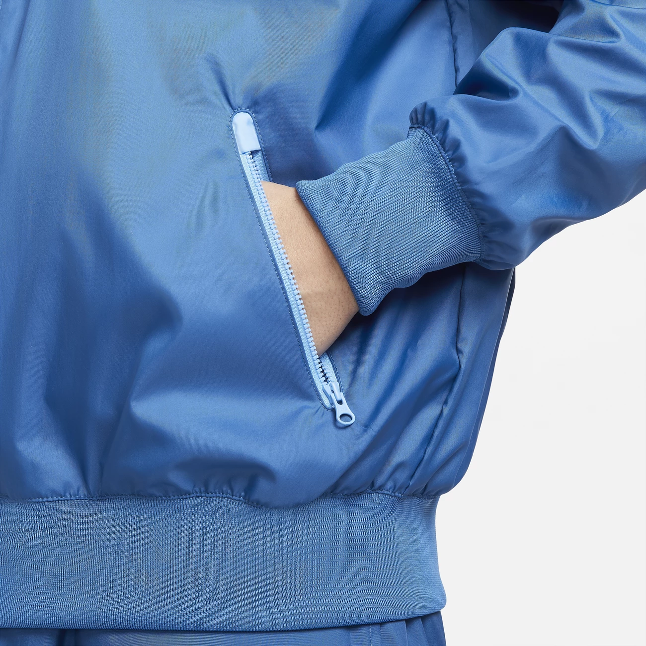 Promo 👏 Mode- Lifestyle Homme Nike Veste De Survêtement Nike Sportswear Heritage Essentials Windrunner BLEU 🥰 5 Promo 👏 Mode- Lifestyle Homme Nike Veste De Survêtement Nike Sportswear Heritage Essentials Windrunner BLEU 🥰 – Image 5