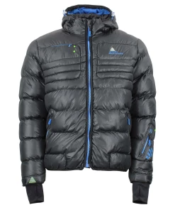 Vente flash 🧨 Ski Homme Peak Mountain Doudoune De Ski Homme Capti NOIR 😉