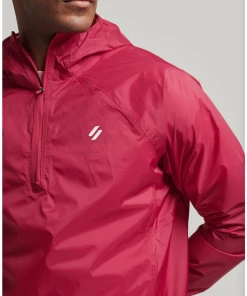 Promo ❤️ Course A Pied Homme Superdry Veste Imperméable Légère Superdry Run ROUGE 🎉 -THE NORTH FACE Shop c19def713fff44049015ebf154627e26