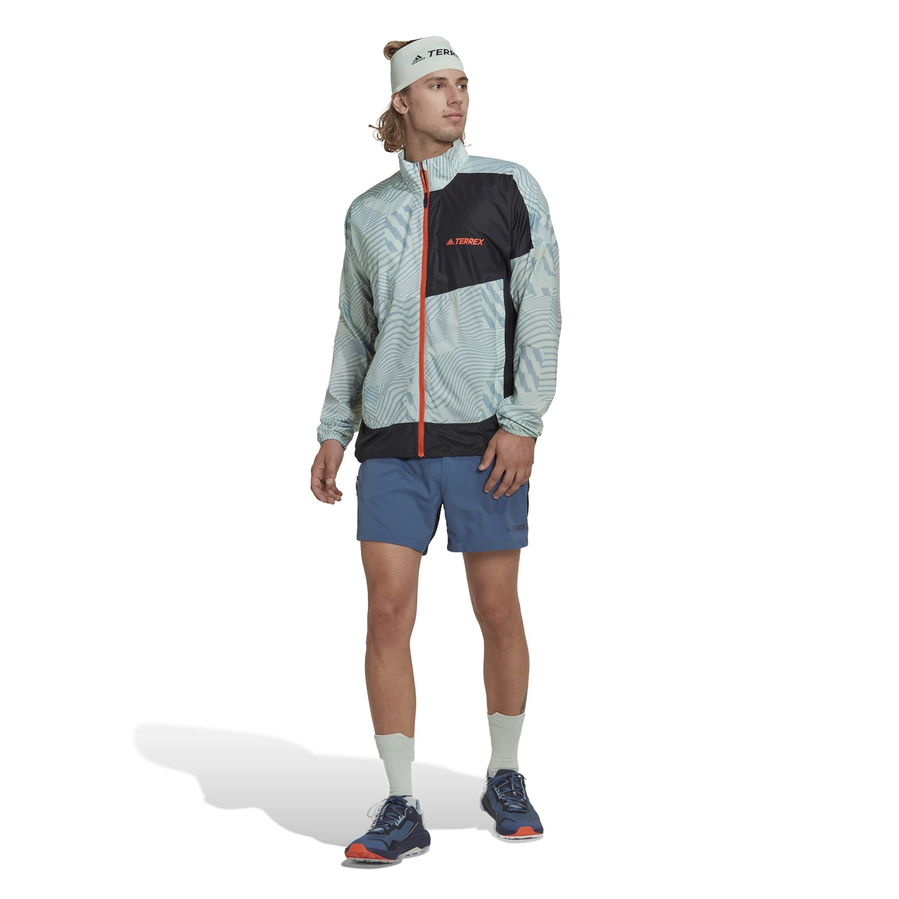 Top 10 💯 Course A Pied Homme Adidas Veste Imperméable Adidas Terrex Trail GRIS 👍 5 Top 10 💯 Course A Pied Homme Adidas Veste Imperméable Adidas Terrex Trail GRIS 👍 – Image 5