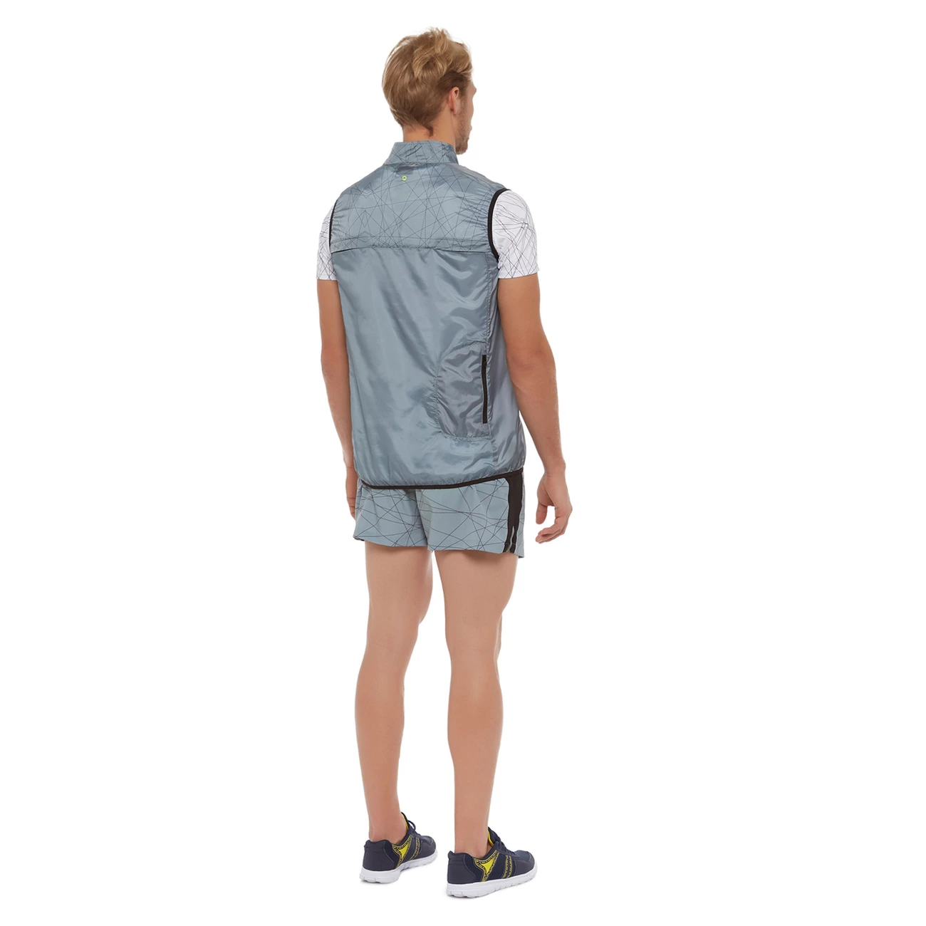 Meilleure vente 🌟 Course A Pied Homme Macron Coupe-vent Sans Manches Macron Running Dennis GRIS 🤩 4 Meilleure vente 🌟 Course A Pied Homme Macron Coupe-vent Sans Manches Macron Running Dennis GRIS 🤩 – Image 4