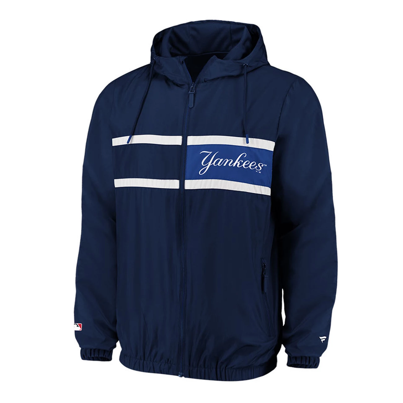 Remise 🌟 Mode- Lifestyle Homme New York Yankees Veste Coupe-vent Marine Homme Mlb Ny Yankees BLEU 😉 4 Remise 🌟 Mode- Lifestyle Homme New York Yankees Veste Coupe-vent Marine Homme Mlb Ny Yankees BLEU 😉 – Image 4